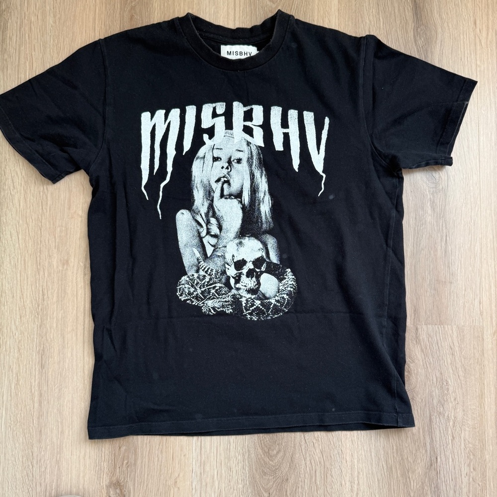 MISBHV Black Graphic T-Shirt